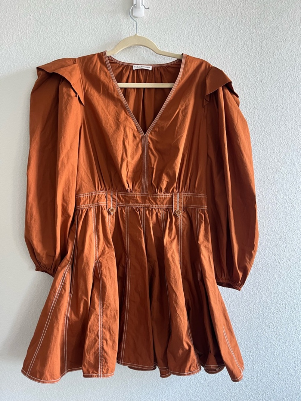 Ulla Johnson Corliss Cotton Mini Dress size 6